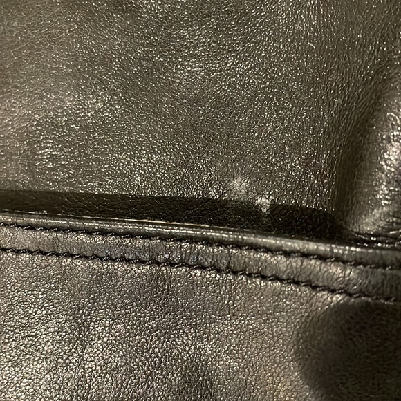 Margot black leather crossbody bag - Picture 8 of 10